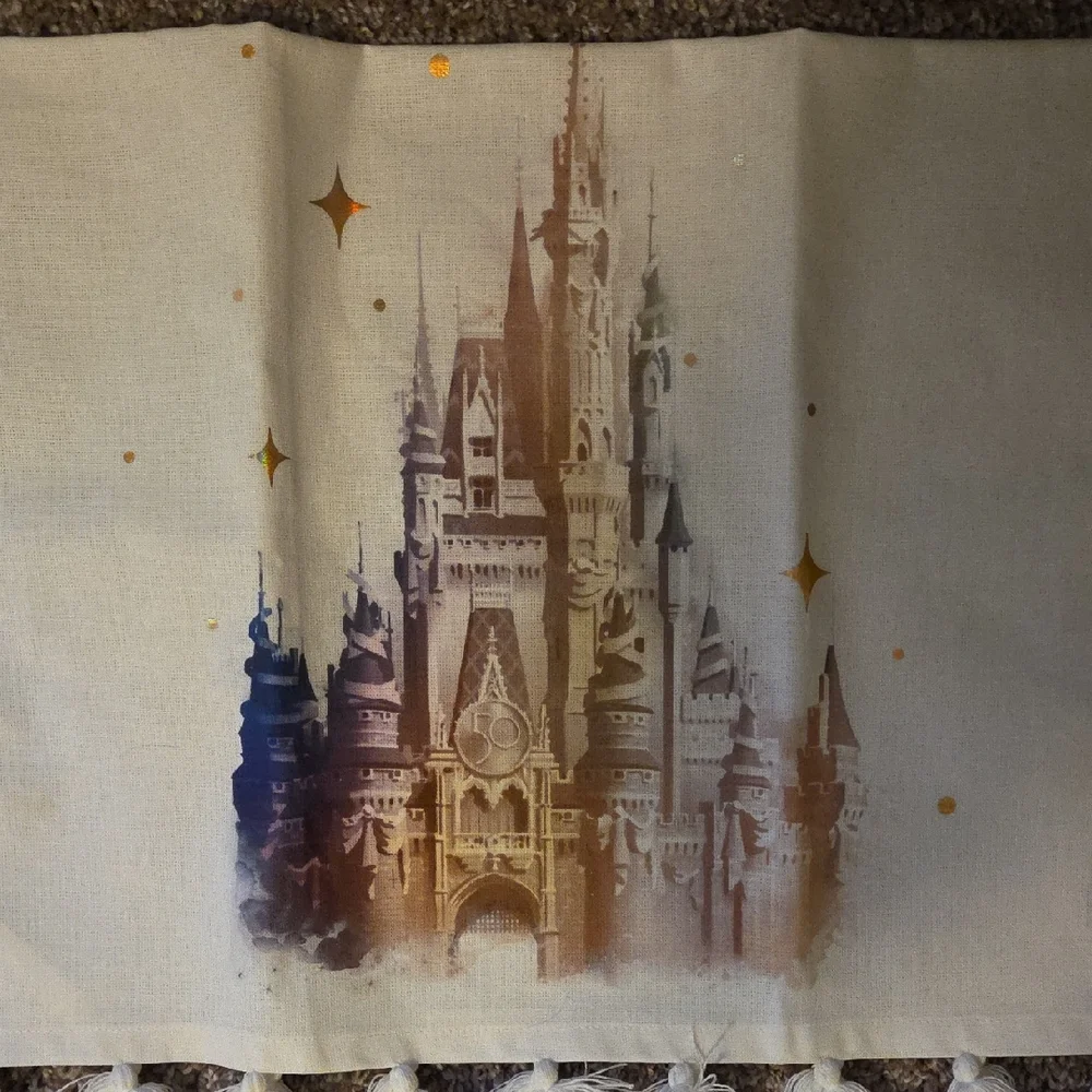 Walt Disney World Castle Print Hand Towel